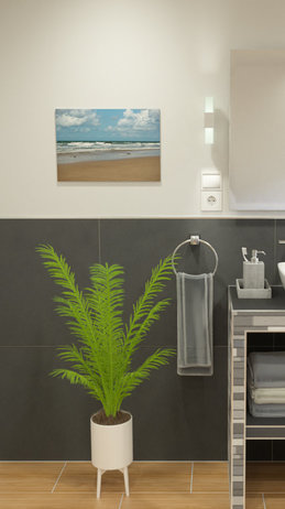 Qboard Bauplatten als Untergrund für Wandfliesen im Badezimmer