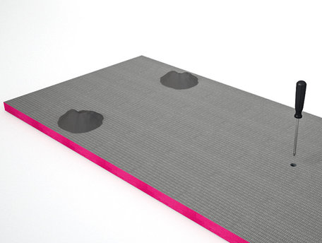 Wandausgleich mit Qboard Bauplatten: Schritt 1