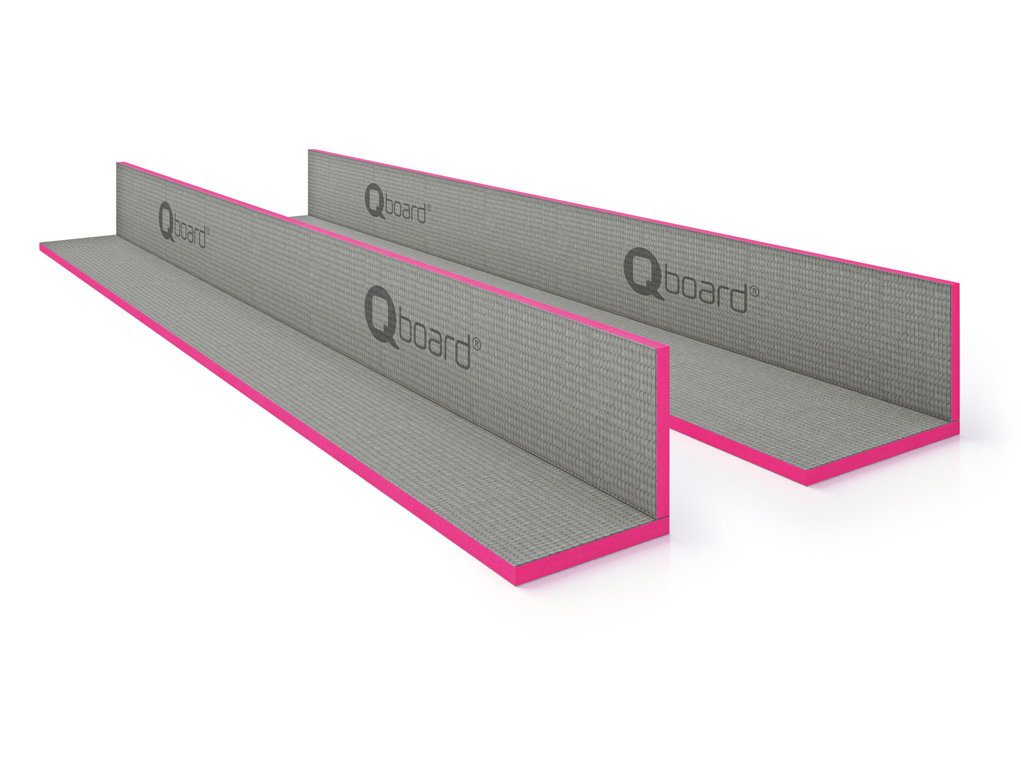 Qboard® qorner Winkelelement zur Verkleidung von Rohren und Leitungen